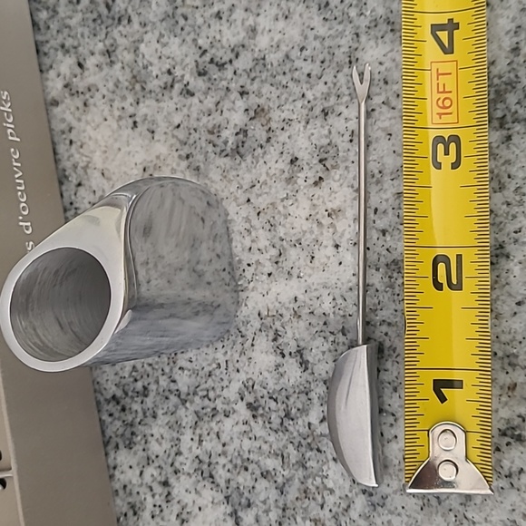 NEW - Pier 1 Appetizer "Hors d'oeuvre" Picks and Holder - Picture 6 of 11